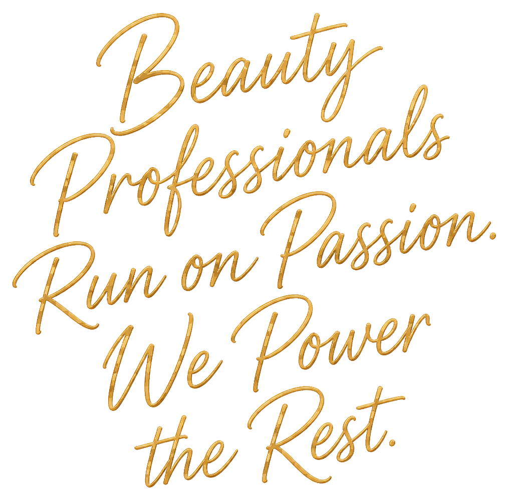 Beauty Professionals. Run on Passion. We Power the Rest.